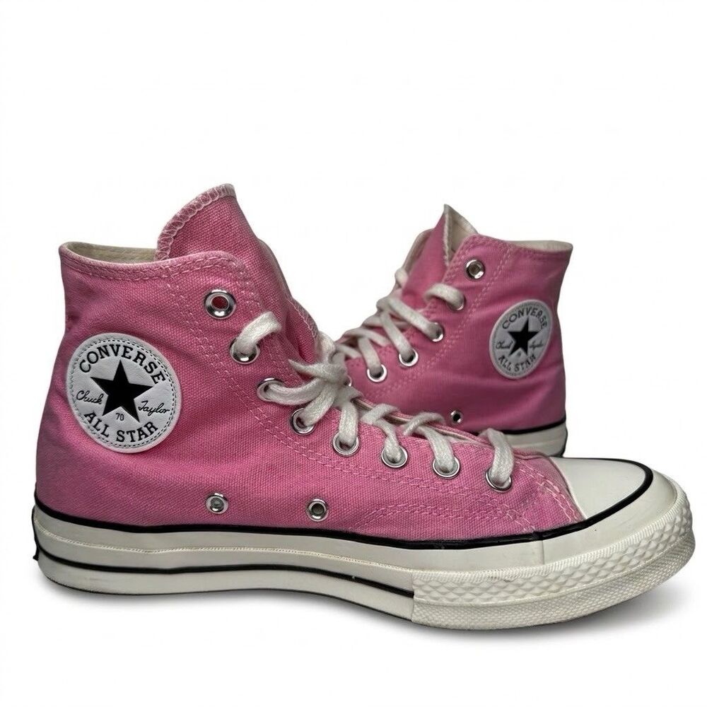 Converse Chuck 70 High Top Pink Womens 9 Mens 7 Sneakers Skater Retro
